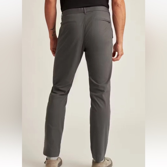 Bonobos Tech Chinos Men's Casual Stretch Pants Grey Performance Wear Size 30x34 - Picture 2 of 9
